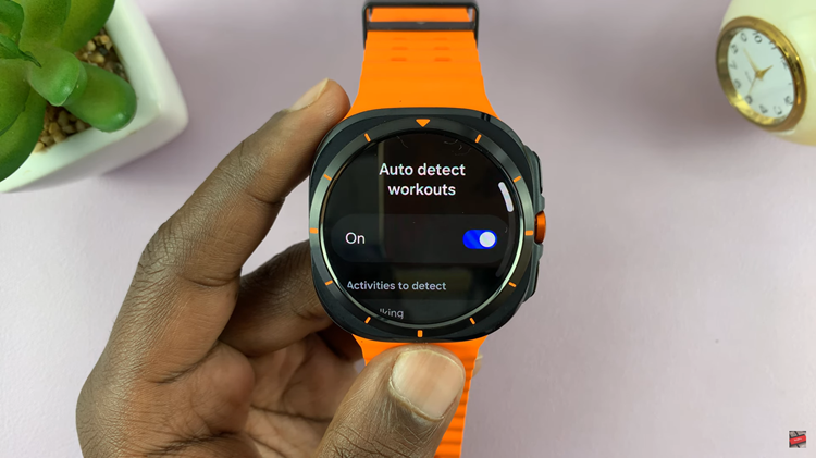 How To Enable & Disable Auto Detect Workouts On Samsung Galaxy Watch Ultra