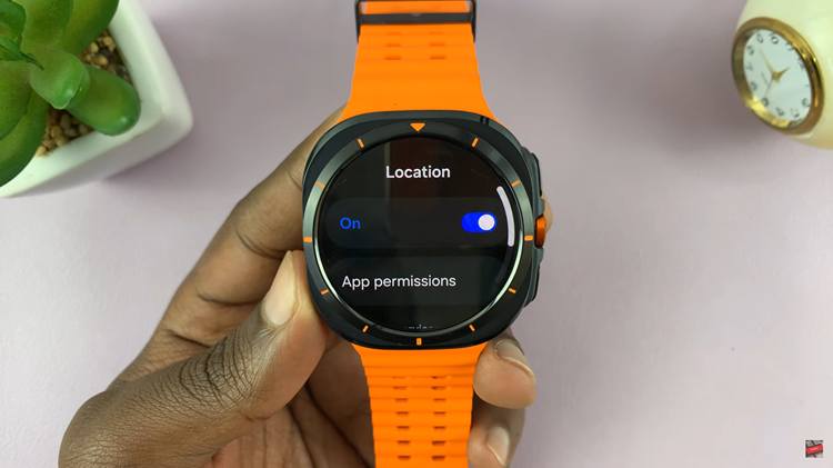 How To Enable & Disable Location Services On Samsung Galaxy Watch Ultra