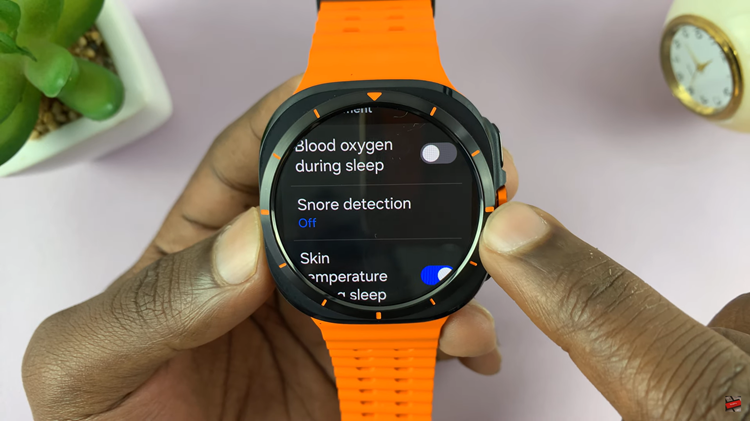 How To Enable Snore Detection On Samsung Galaxy Watch Ultra