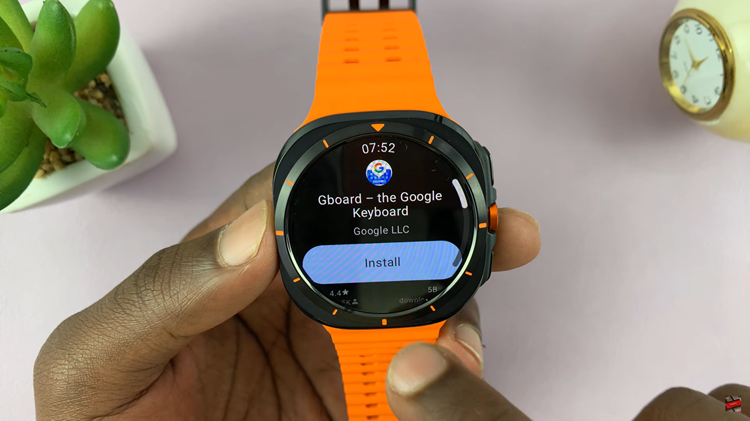 How To Install Gboard (Google Keyboard) On Samsung Galaxy Watch Ultra