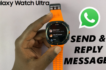 How To Send/Reply WhatsApp Messages On Galaxy Watch Ultra