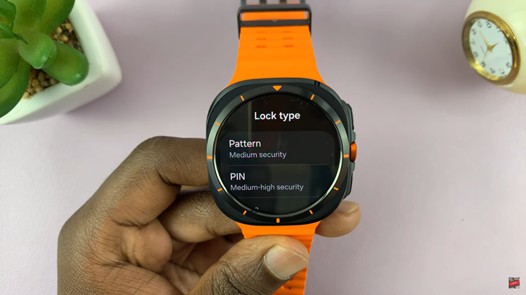 How To Set Up Lock Screen PIN & Pattern On Samsung Galaxy Watch Ultra