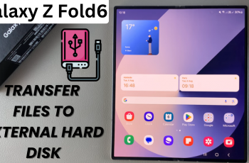 How To Transfer Files From Galaxy Z Fold 6 To External Hard Disk