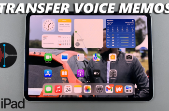 How To Transfer Voice Memos To Files App On iPad