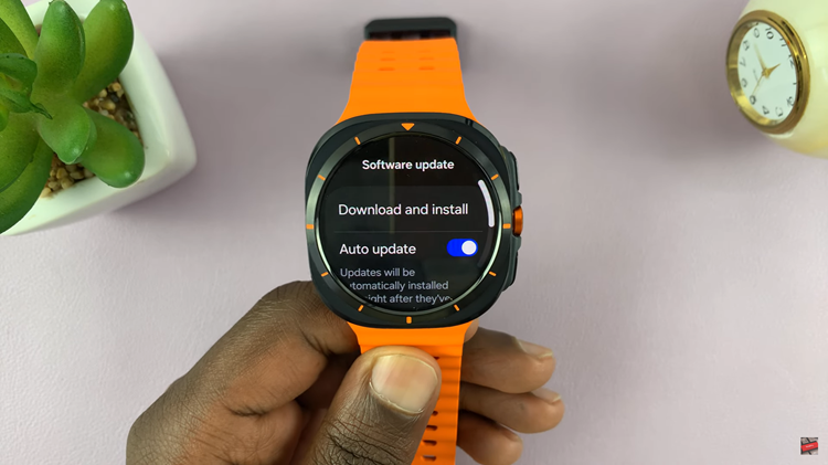 How To Update Samsung Galaxy Watch Ultra