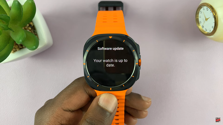 How To Update Samsung Galaxy Watch Ultra