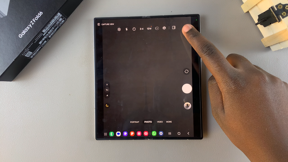 How To Turn Cover Screen Preview ON On Galaxy Z Fold 6 Camera