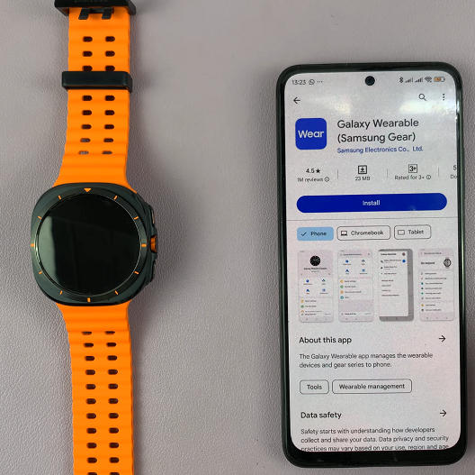 Install Galaxy Wearable App On Android