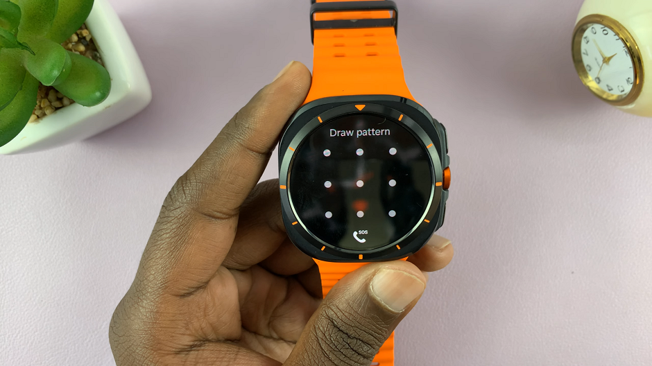 Make Lock Screen Pattern Invisible On Galaxy Watch Ultra