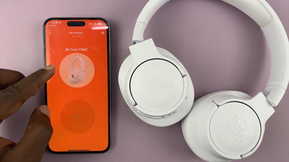 How To Connect JBL Tune 770 NC Headphones To iPhone App