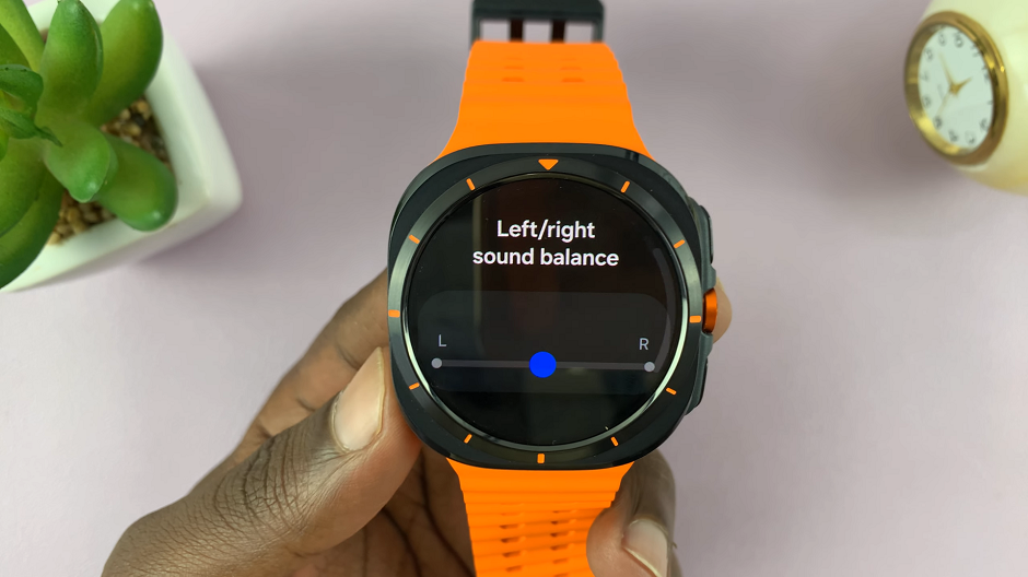 Adjust Left/Right Sound Balance On Galaxy Watch Ultra