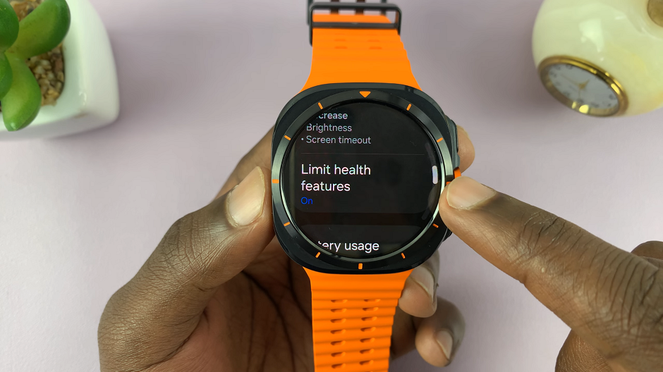 How To Stop Limiting Health Features In Power Saving Mode On Galaxy Watch Ultra