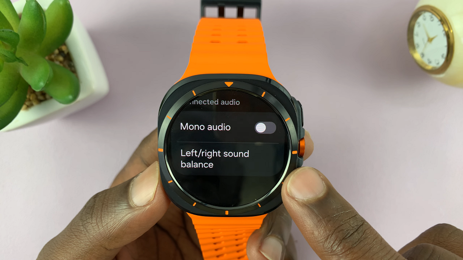 How To Adjust Left/Right Sound Balance On Galaxy Watch Ultra