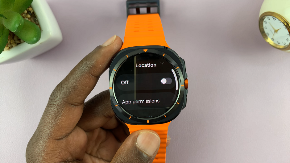 Manage Location Services (GPS) On Galaxy Watch Ultra