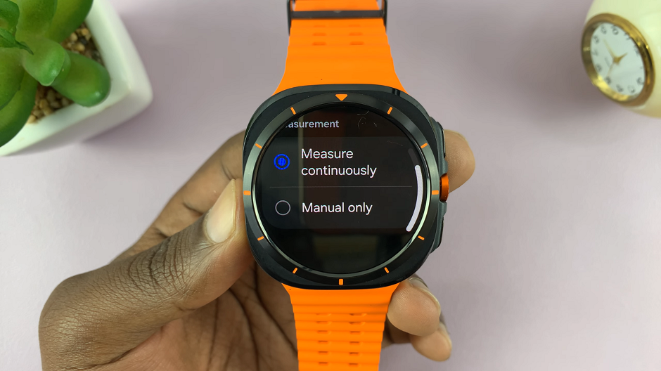 Measure Stress Continuously On Galaxy Watch Ultra