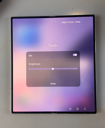 How To Adjust Torch Brightness On Samsung Galaxy Z Fold 6