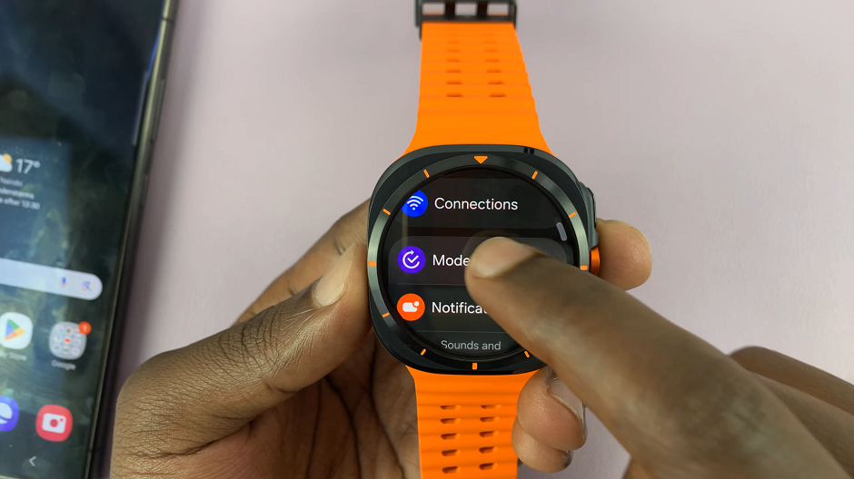 Modes On Galaxy Watch Ultra