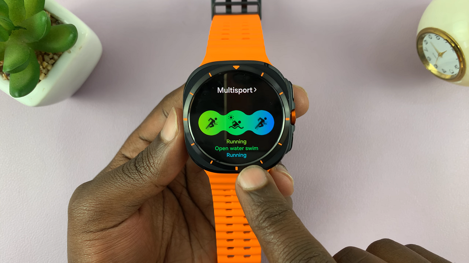 MultiSport Exercises On Galaxy Watch Ultra