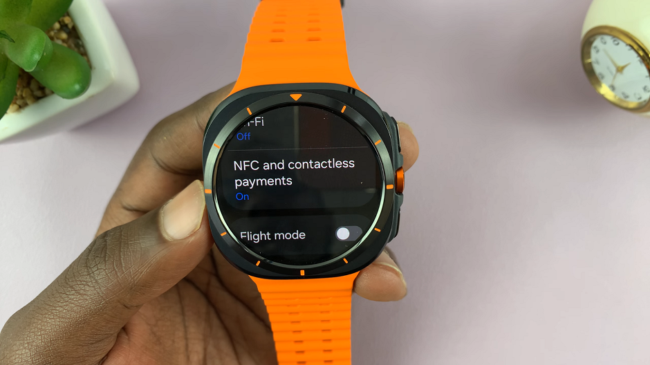 How To turn On NFC and Contactless Payments On galaxy Watch Ultra