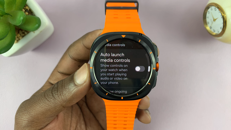 Stop Media Controls From Automatically Popping Up On Galaxy Watch Ultra