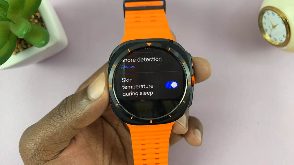 How To Enable 'Measure Skin Temperature During Sleep' On Galaxy Watch Ultra