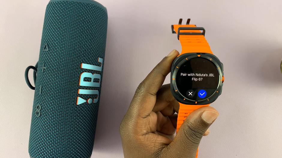 Pair a Bluetooth Speaker To Galaxy Watch Ultra