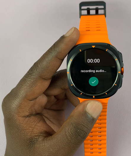 How To Send Voice Note WhatsApp Messages On Galaxy Watch Ultra