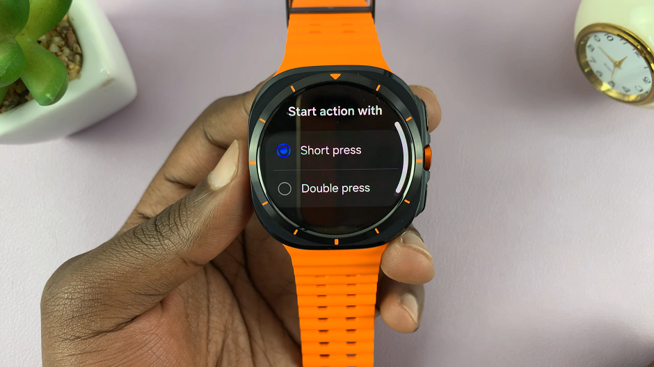 Activate Quick (Action) Button With Double Press On Galaxy Watch Ultra