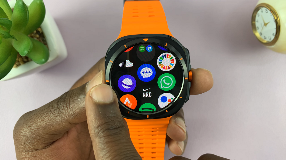 Samsung internet App On Galaxy Watch Ultra