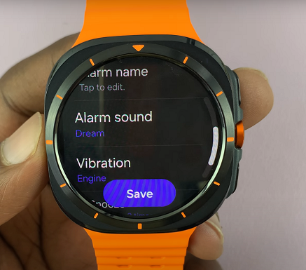 Change Alarm Tone On Samsung Galaxy Watch Ultra