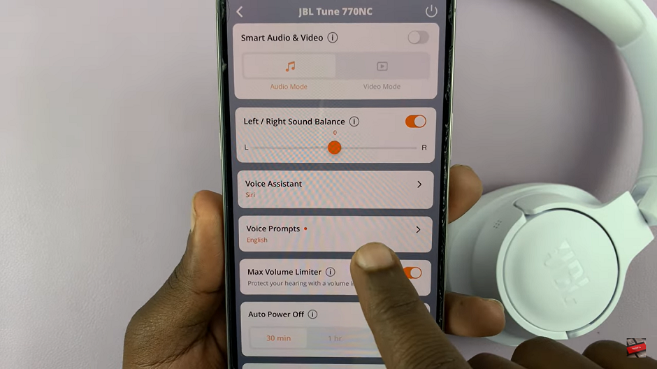 How To Change Voice Prompt Language On JBL Tune 770 NC Headphones