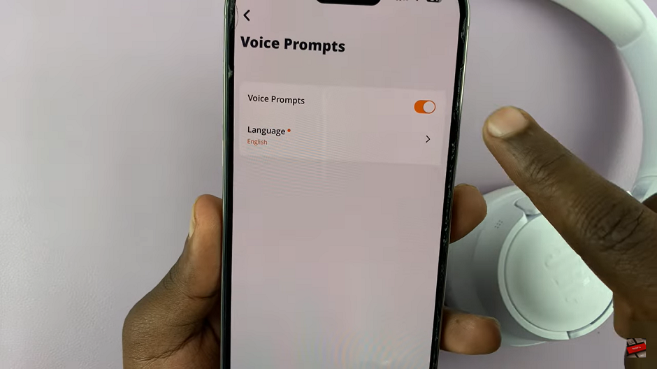 How To Change Voice Prompt Language On JBL Tune 770 NC Headphones