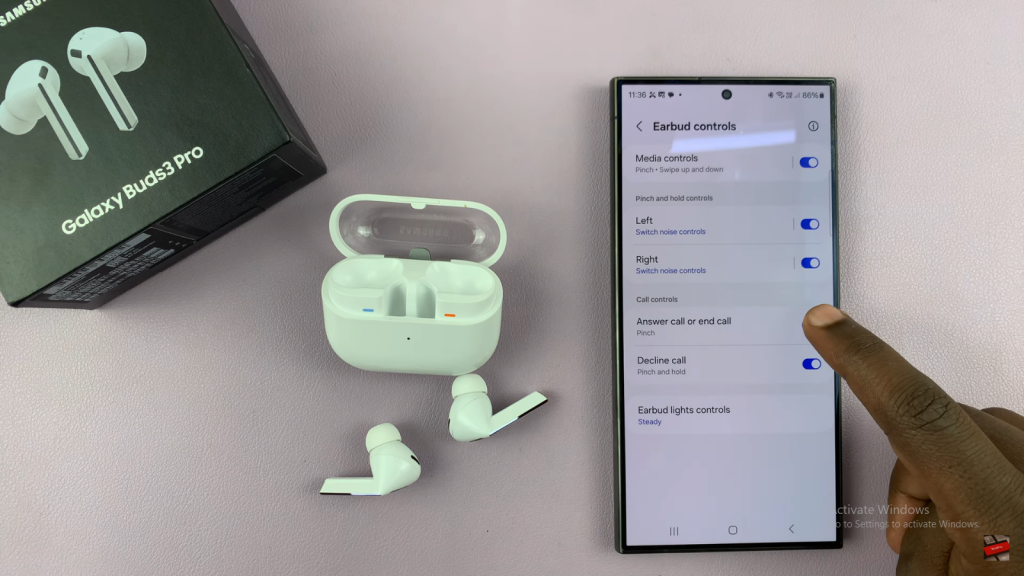 Use Incoming Call Gestures On Samsung Galaxy Buds 3 Pro