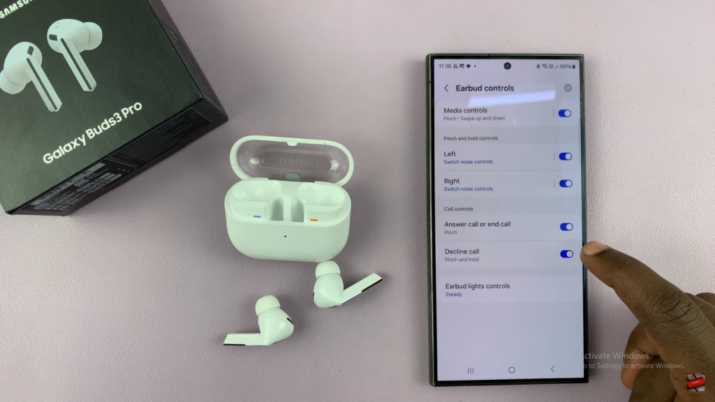 Use Incoming Call Gestures On Samsung Galaxy Buds 3 Pro