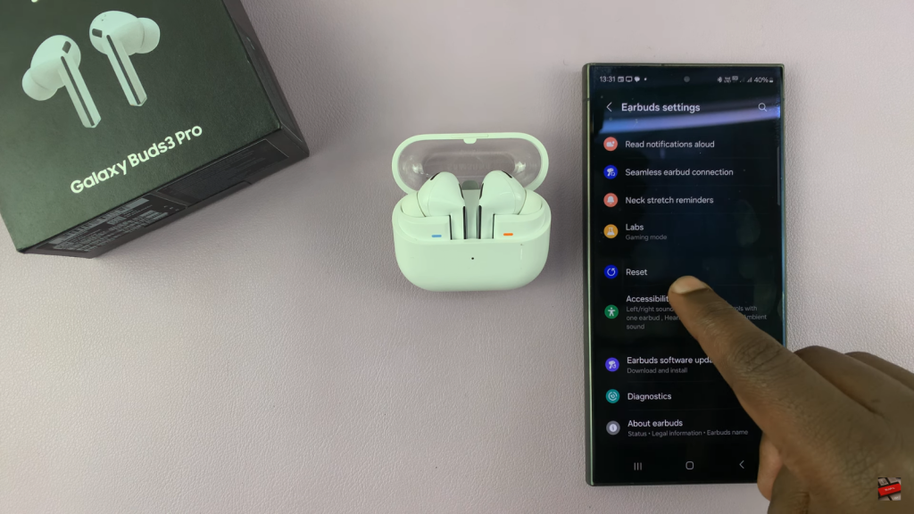 Hard Reset Samsung Galaxy Buds 3 Pro