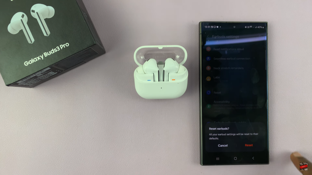 Hard Reset Samsung Galaxy Buds 3 Pro