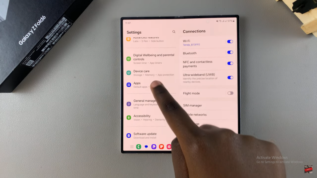 Disable RAM Plus On Samsung Galaxy Z Fold 6