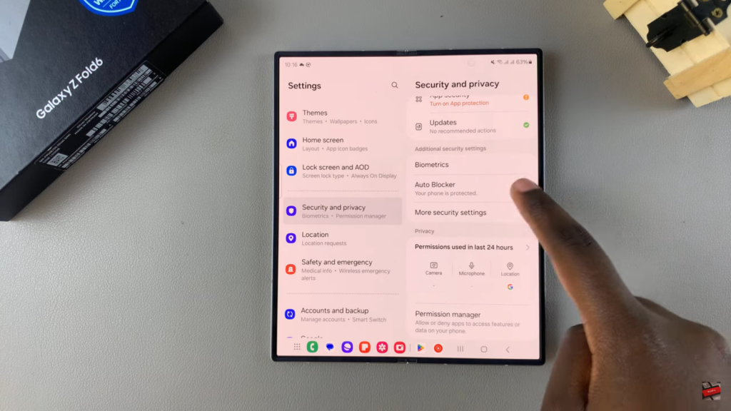 Enable Developer Options & USB Debugging On Samsung Galaxy Z Fold 6