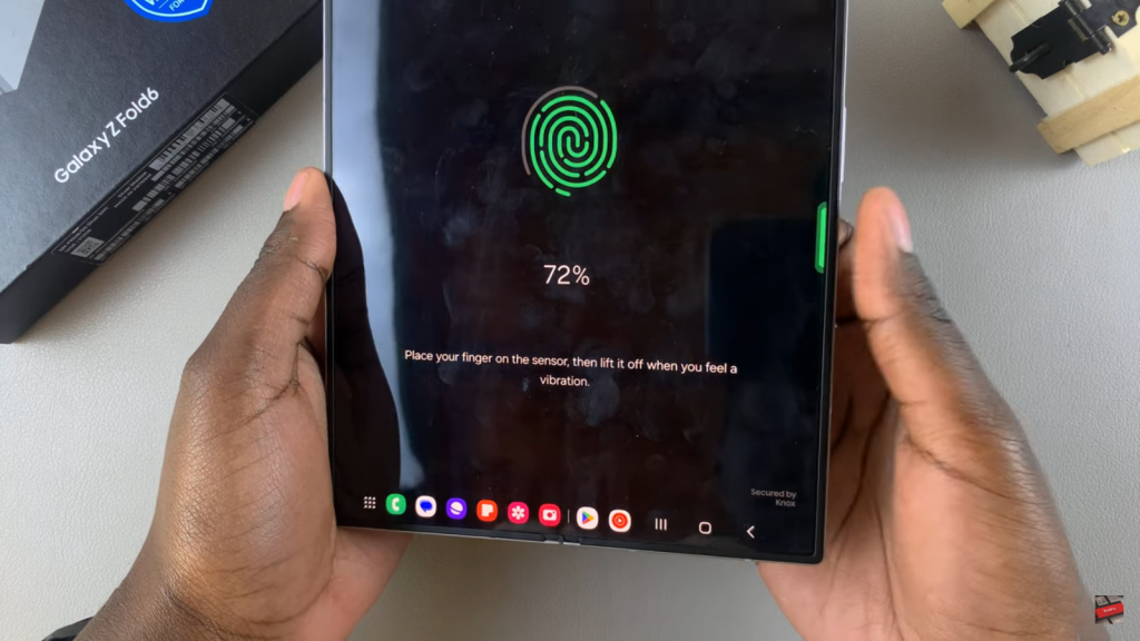 Add Fingerprint On Samsung Galaxy Z Fold 6