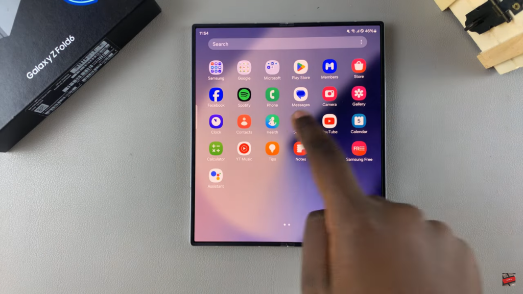 Disable Edge Panels On Samsung Galaxy Z Fold 6