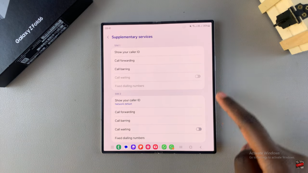 Disable Call Forwarding On Samsung Galaxy Z Fold 6