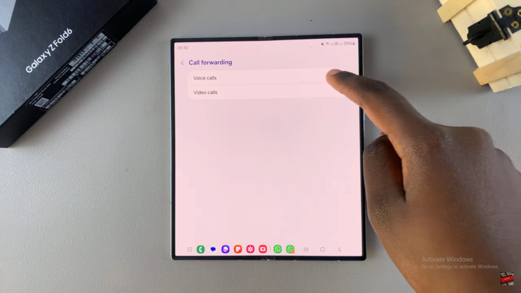 Disable Call Forwarding On Samsung Galaxy Z Fold 6