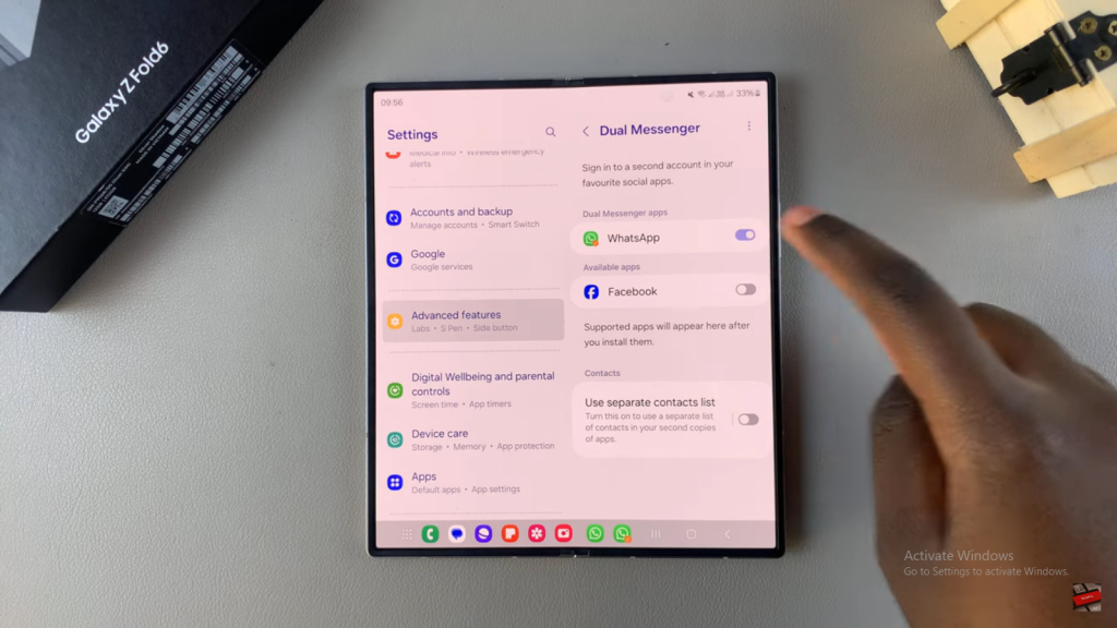 Delete Cloned Apps On Samsung Galaxy Z Fold 6