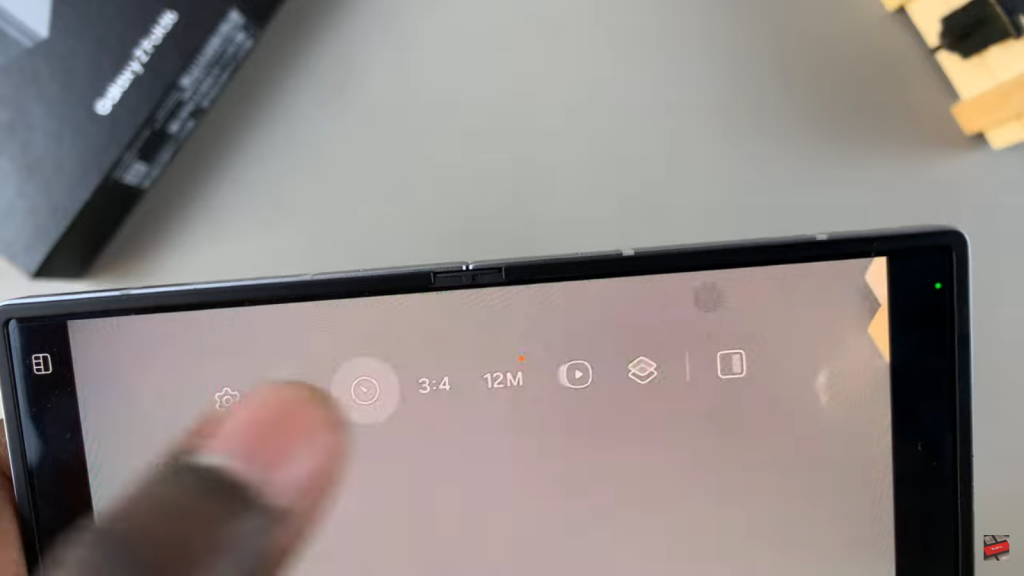 Turn Camera Timer On /Off On Samsung Galaxy Z Fold 6