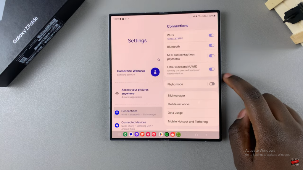 Show Music Information On Always ON Display Of Samsung Galaxy Z Fold 6