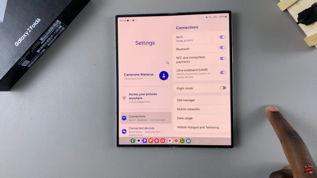 Change Font Style On Samsung Galaxy Z Fold 6