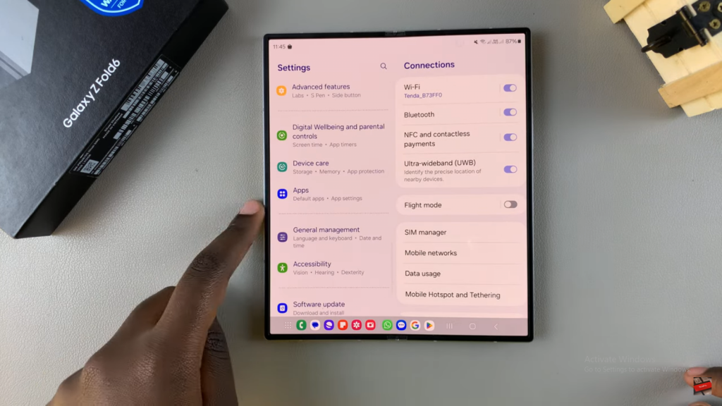 Change Default Browser On Samsung Galaxy Z Fold 6