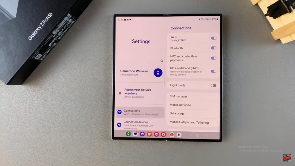  Enable Camera Flash Notifications On Samsung Galaxy Z Fold 6