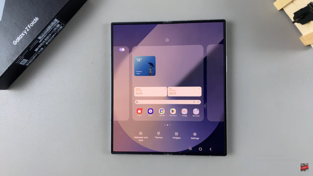  Add Photo Widget On Home Screen In Samsung Galaxy Z Fold 6