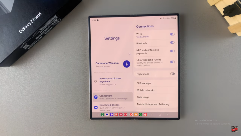 Enable Lock Screen Notifications On Samsung Galaxy Z Fold 6